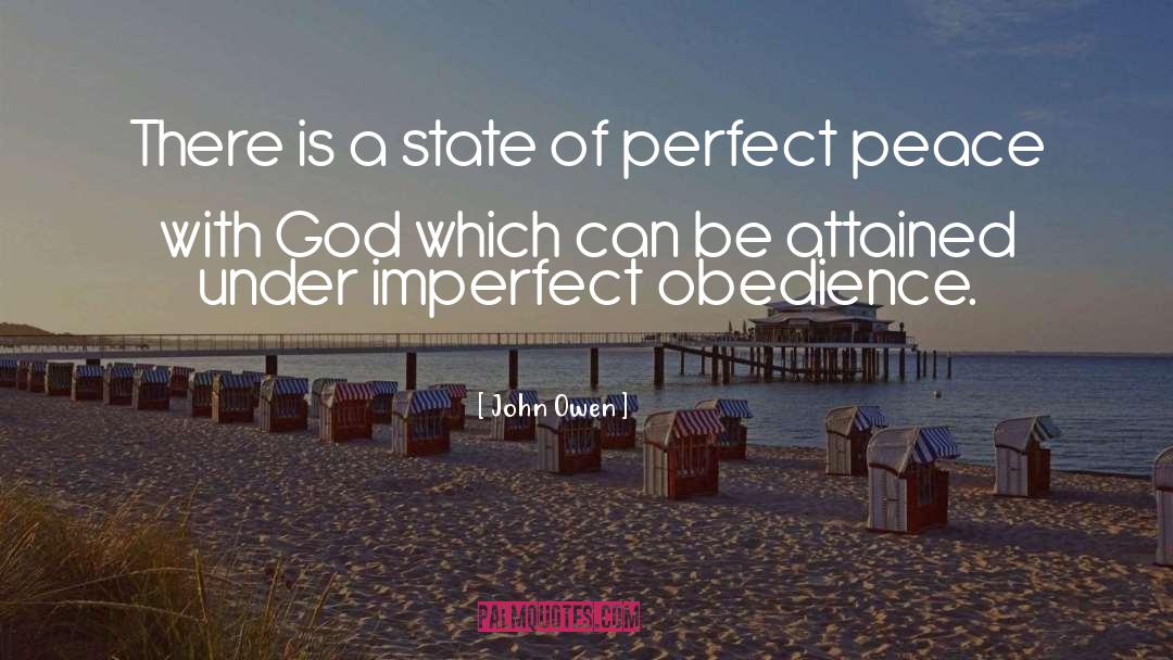Imperfection quotes by John Owen