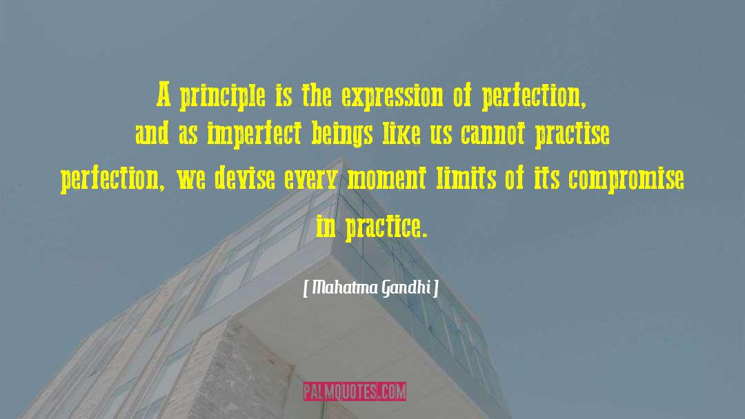 Imperfection quotes by Mahatma Gandhi