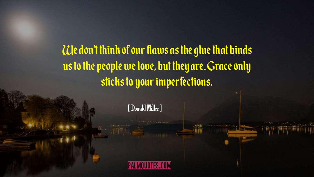 Imperfection quotes by Donald Miller