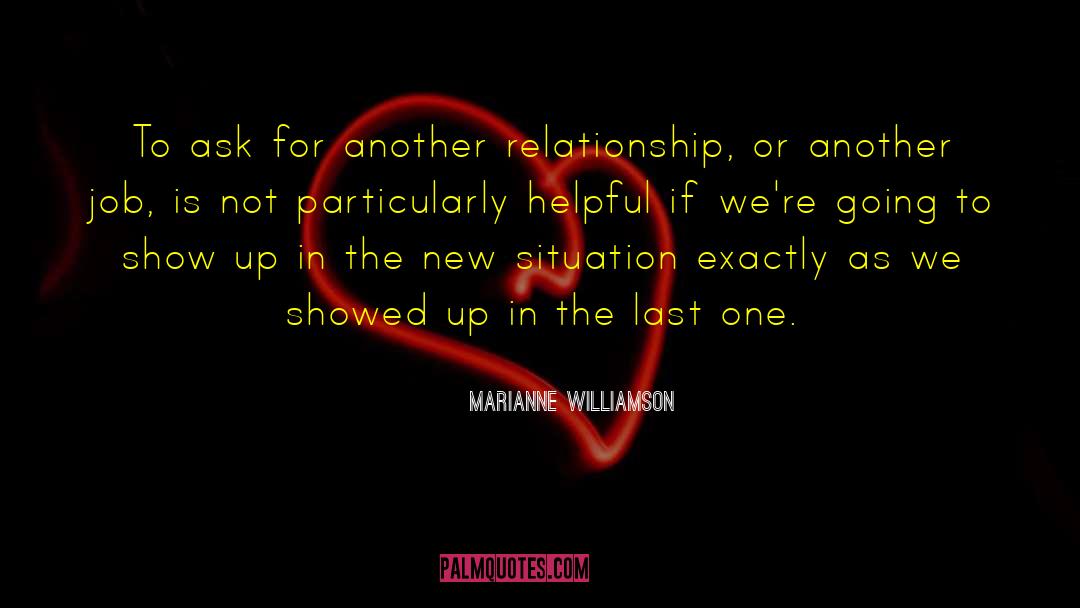 Imperfection Relationship quotes by Marianne Williamson