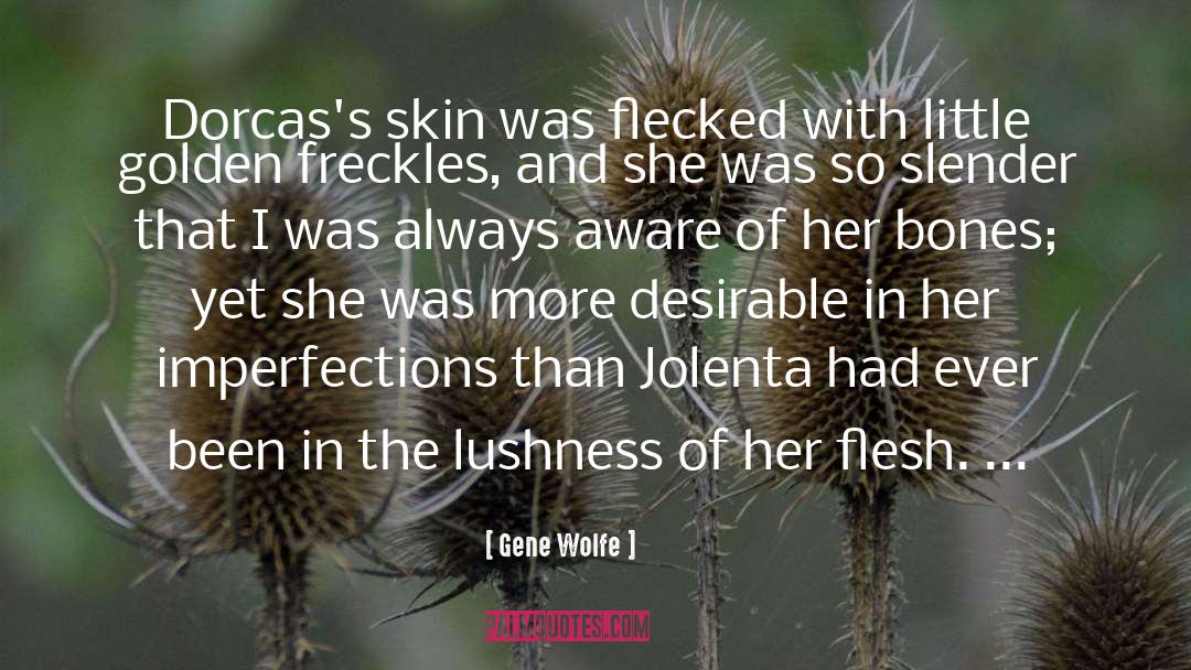 Imperfections quotes by Gene Wolfe