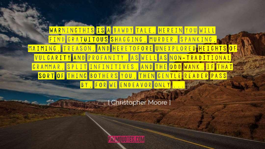 Imperfectly Perfect quotes by Christopher Moore