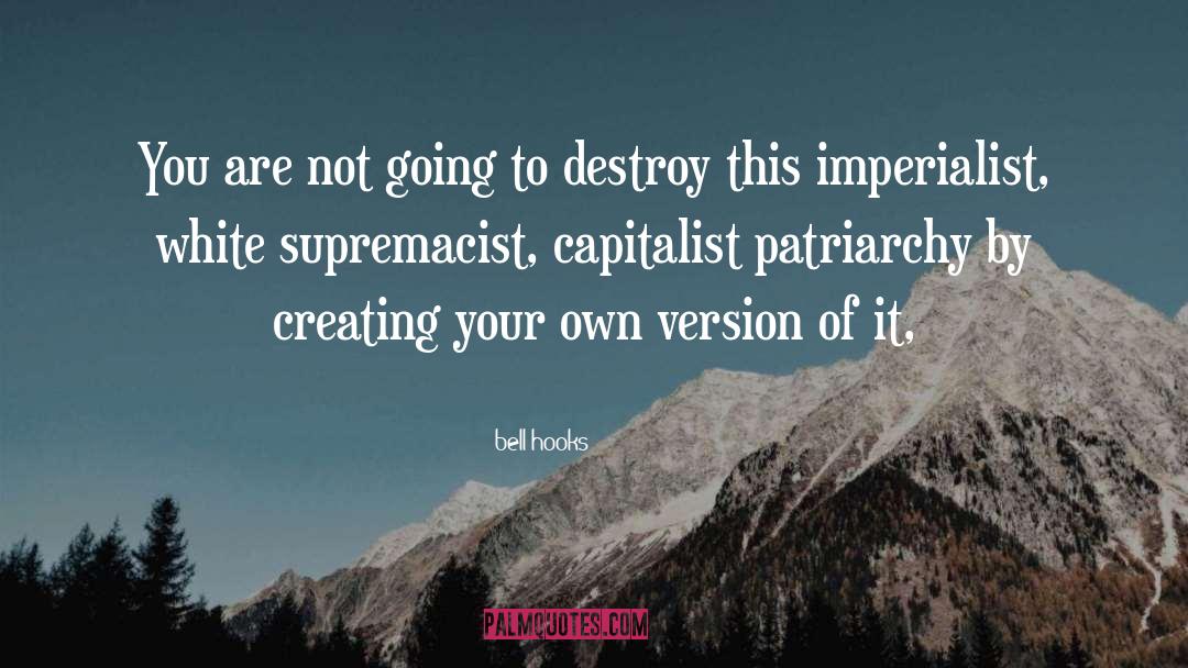 Imperialist quotes by Bell Hooks