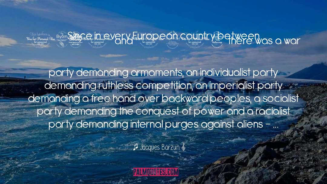Imperialist quotes by Jacques Barzun