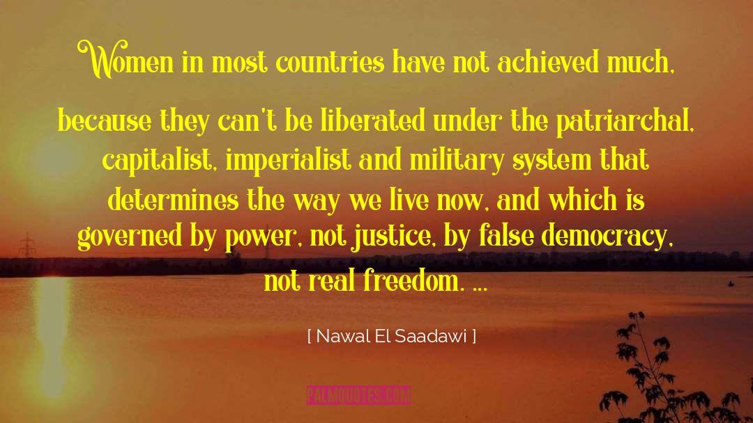 Imperialist quotes by Nawal El Saadawi