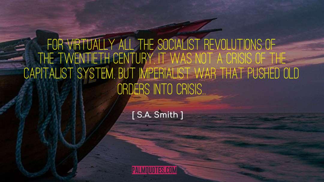 Imperialist quotes by S.A. Smith