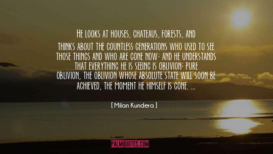 Impermanence quotes by Milan Kundera