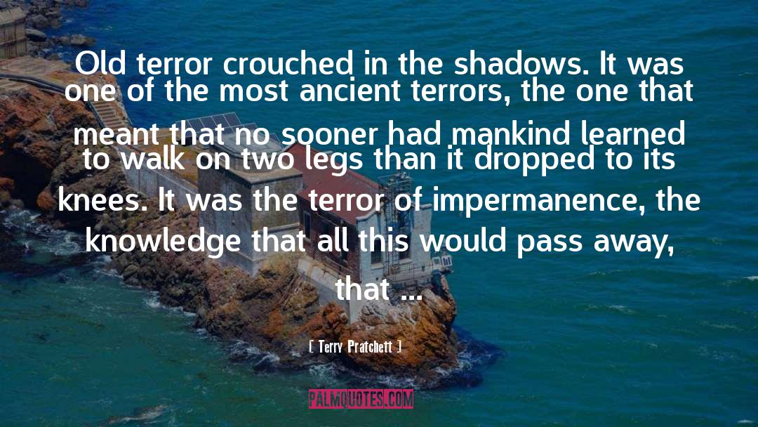 Impermanence quotes by Terry Pratchett