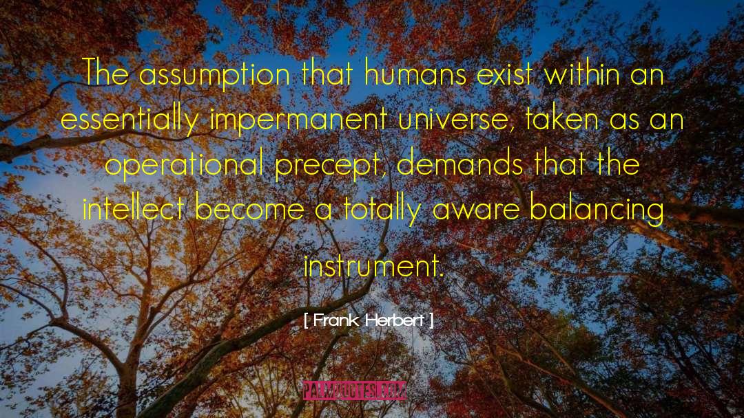 Impermanent quotes by Frank Herbert