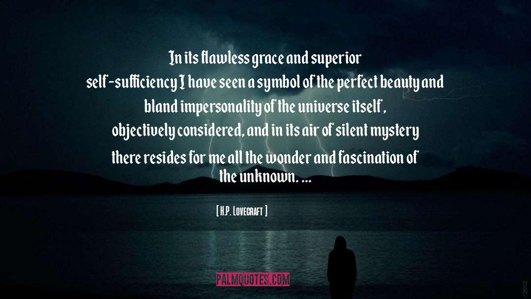 Impersonality quotes by H.P. Lovecraft