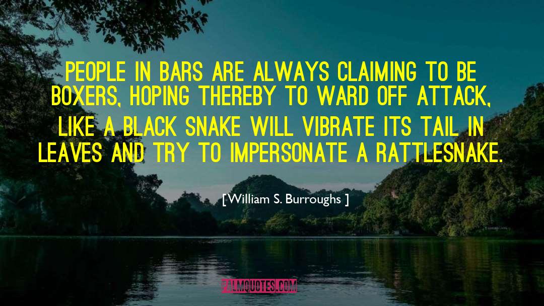 Impersonate quotes by William S. Burroughs