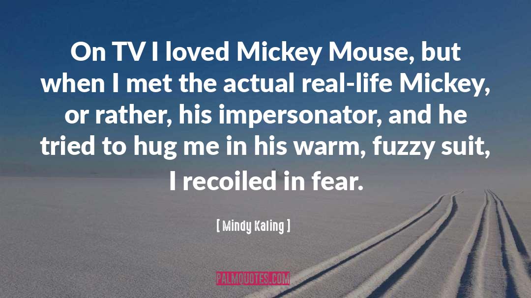 Impersonator quotes by Mindy Kaling