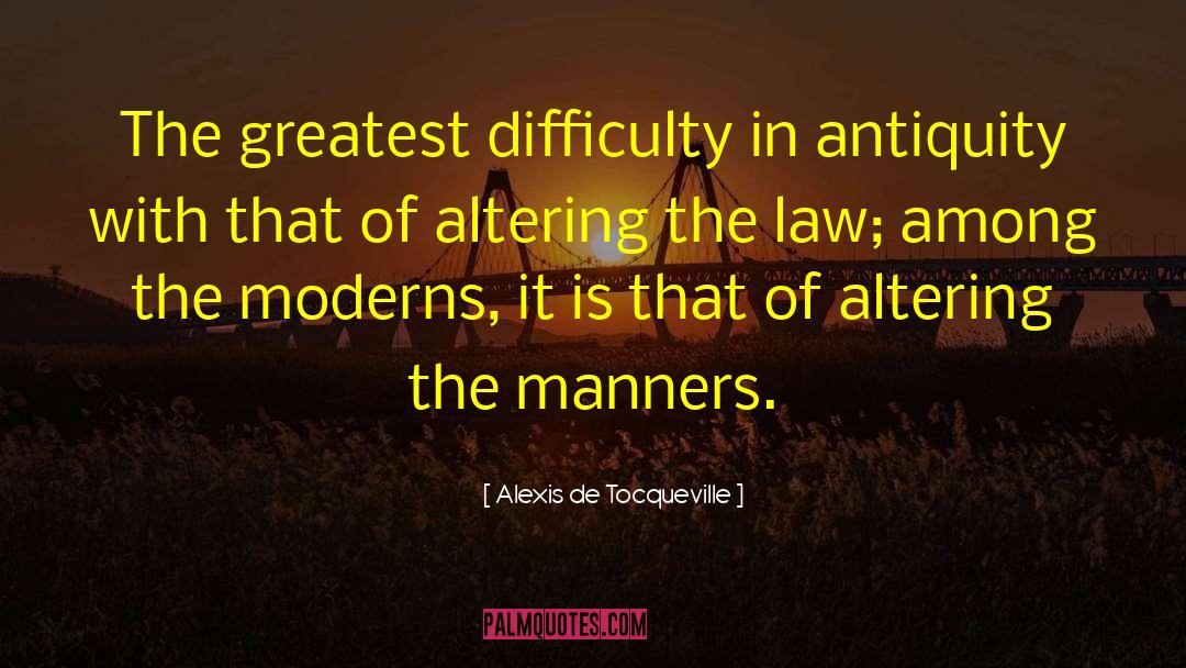 Implementation Of Law quotes by Alexis De Tocqueville