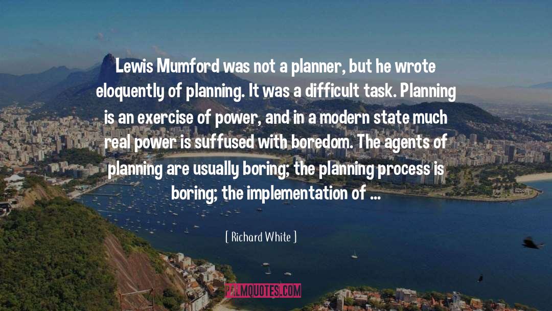 Implementation quotes by Richard White