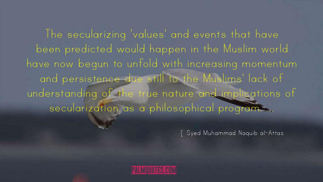 Implications quotes by Syed Muhammad Naquib Al-Attas