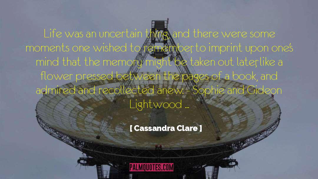 Implicit Memory quotes by Cassandra Clare
