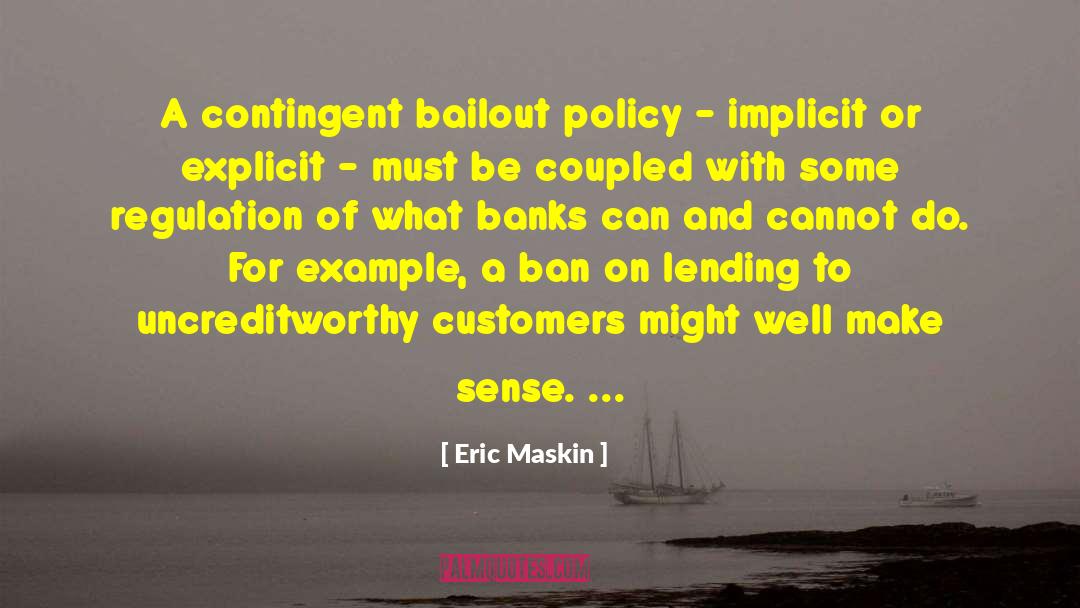 Implicit quotes by Eric Maskin