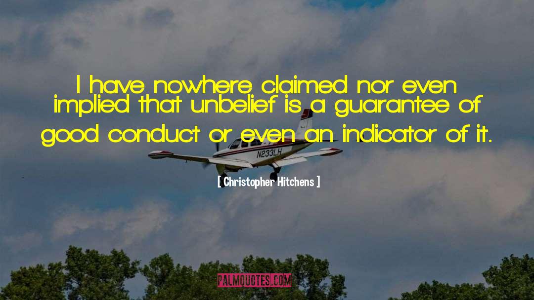 Implied quotes by Christopher Hitchens