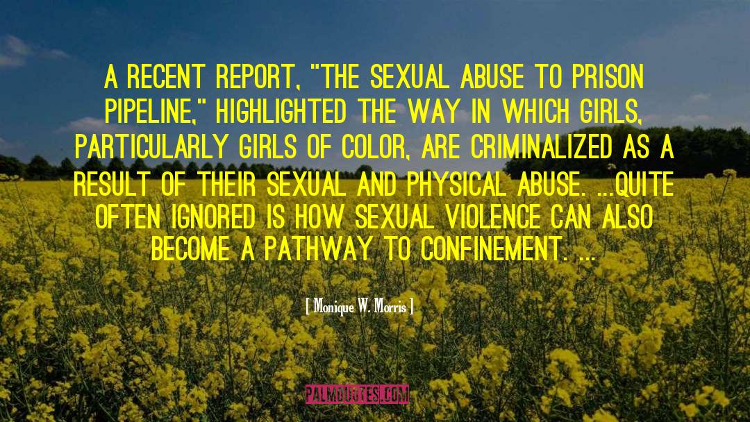 Implied Sexual Violence quotes by Monique W. Morris