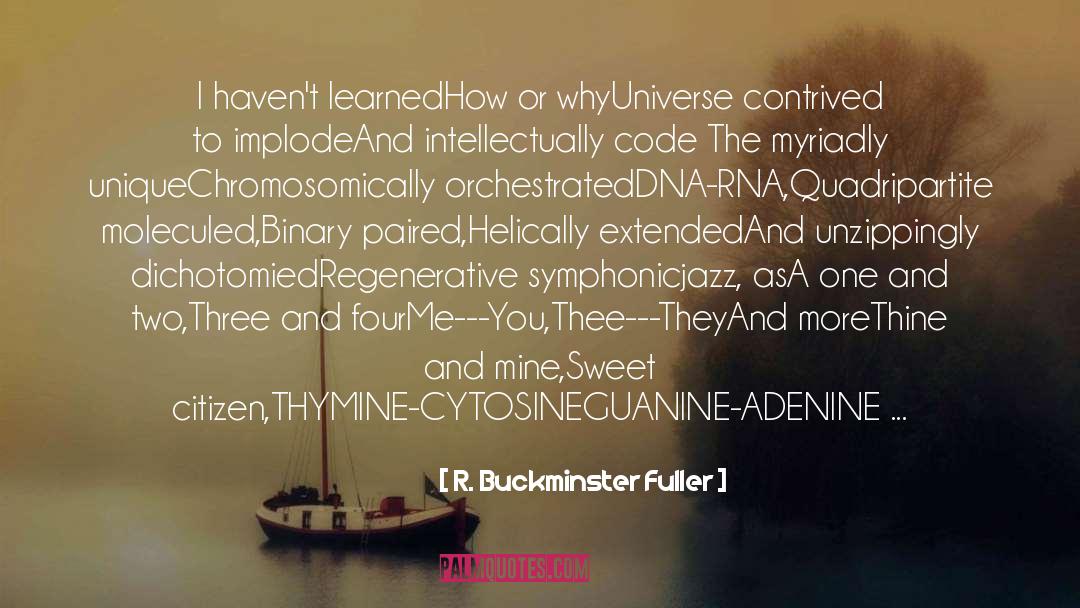 Implode quotes by R. Buckminster Fuller