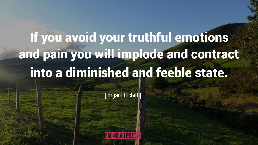 Implode quotes by Bryant McGill
