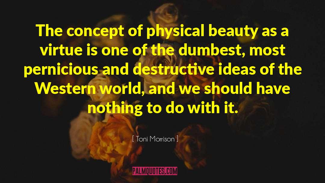 Importance Of Beauty quotes by Toni Morrison