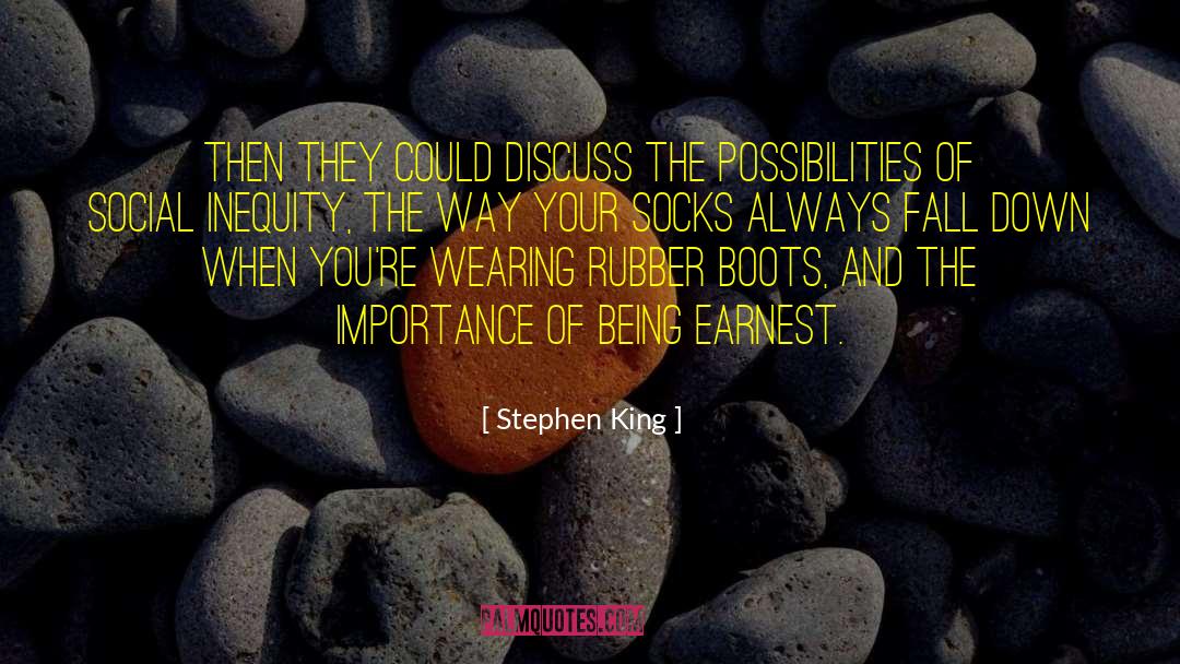 Importance Of Being Earnest quotes by Stephen King