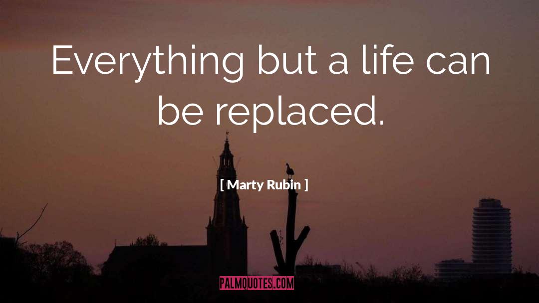 Importance Of Existence quotes by Marty Rubin