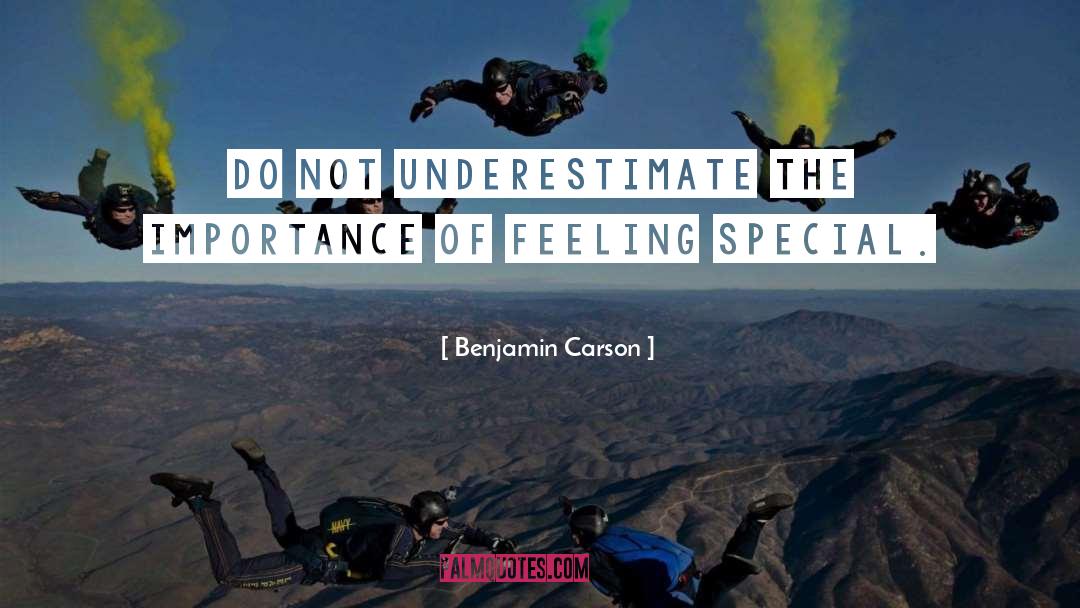 Importance Of Feelings quotes by Benjamin Carson