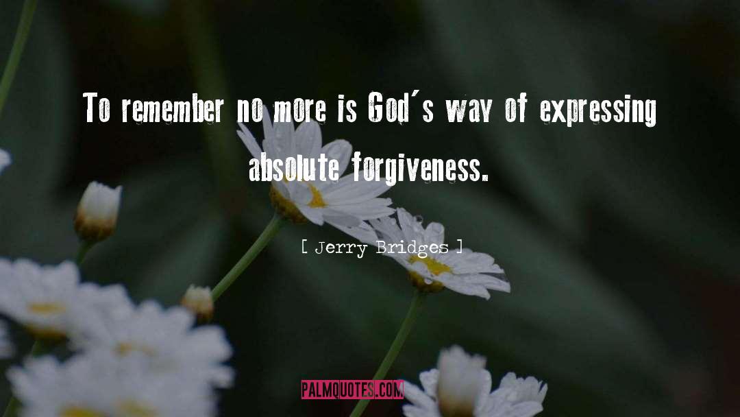 Importance Of Forgiveness quotes by Jerry Bridges