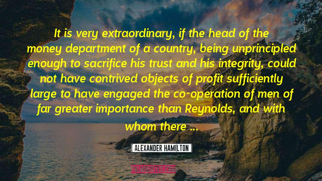 Importance Of Interconnectedness quotes by Alexander Hamilton