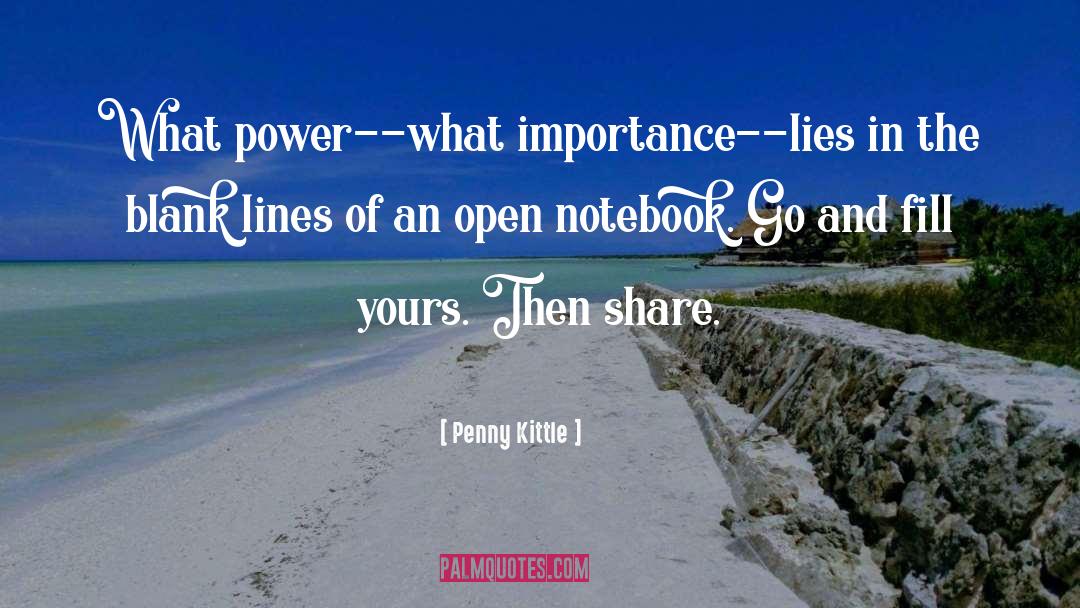 Importance Of Perfume quotes by Penny Kittle