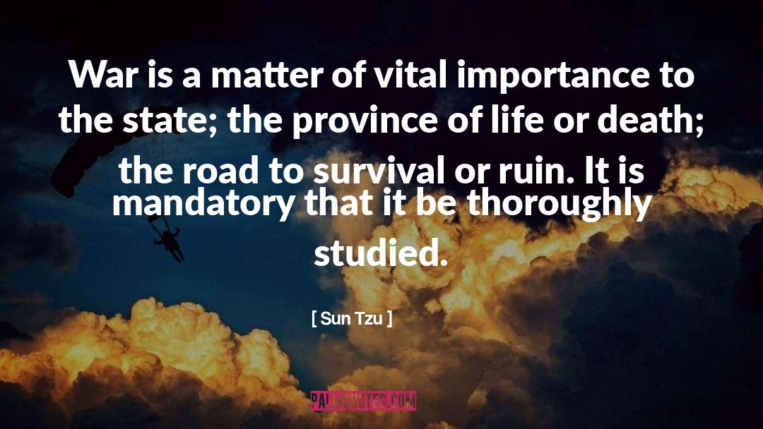Importance Of Scripture quotes by Sun Tzu