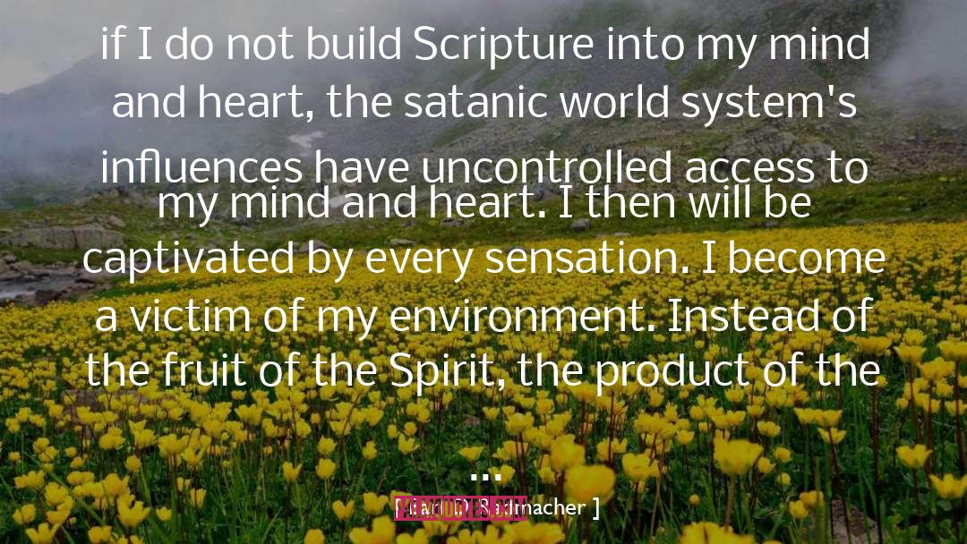 Importance Of Scripture quotes by Earl D. Radmacher