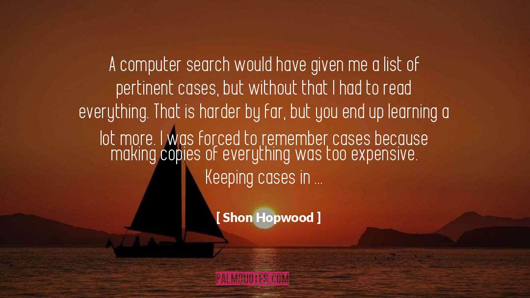 Importance Of Writing quotes by Shon Hopwood