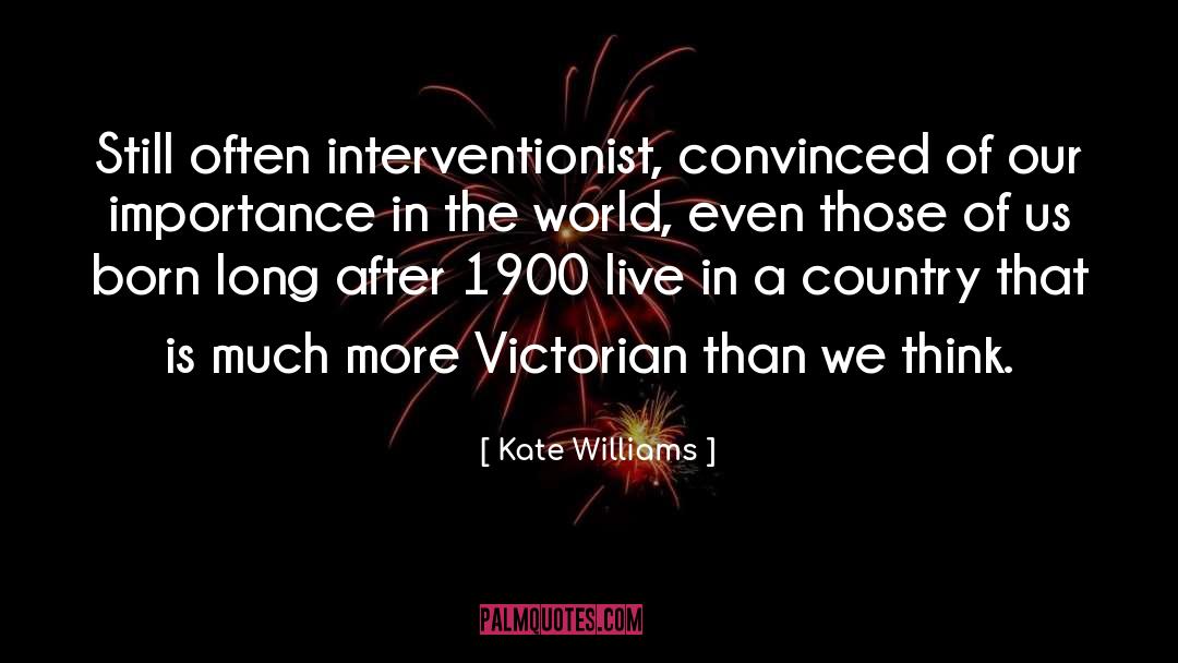 Importance quotes by Kate Williams