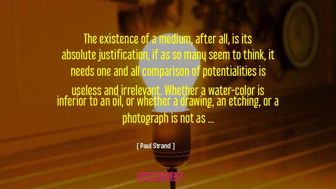Important Color quotes by Paul Strand