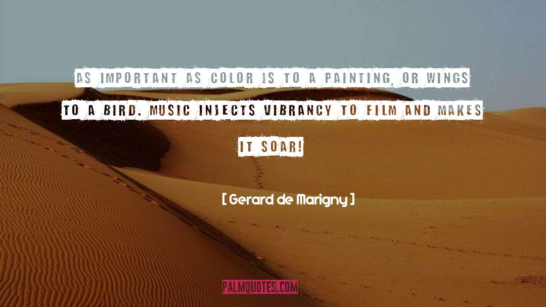 Important Color quotes by Gerard De Marigny