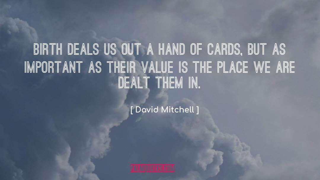 Important Concept quotes by David Mitchell