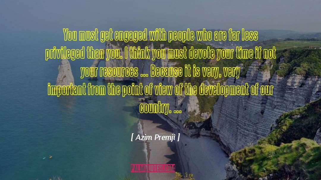 Important Contributions quotes by Azim Premji