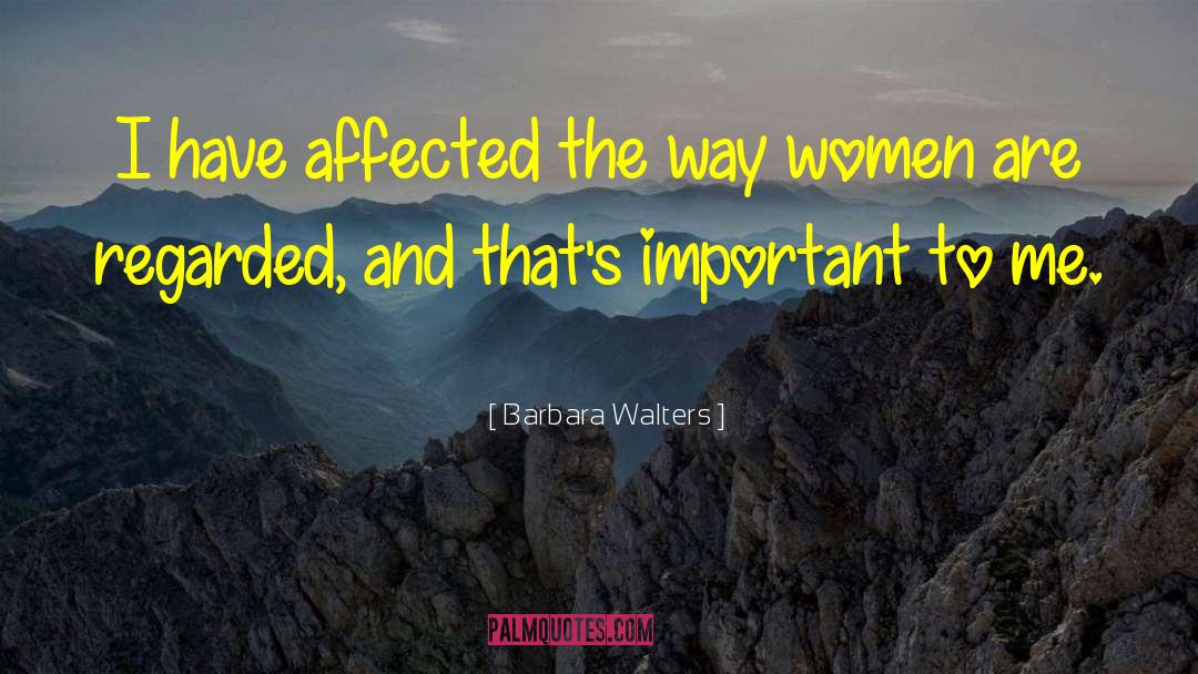 Important Details quotes by Barbara Walters