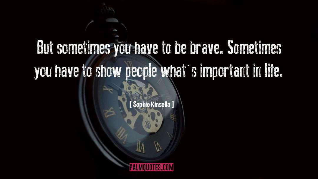 Important People quotes by Sophie Kinsella