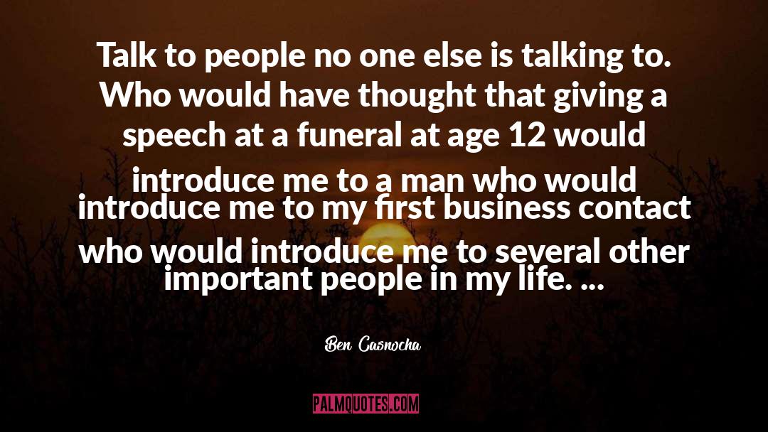 Important People quotes by Ben Casnocha