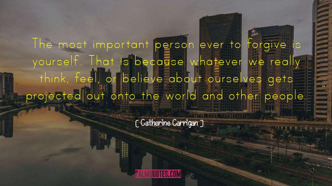 Important Person quotes by Catherine Carrigan