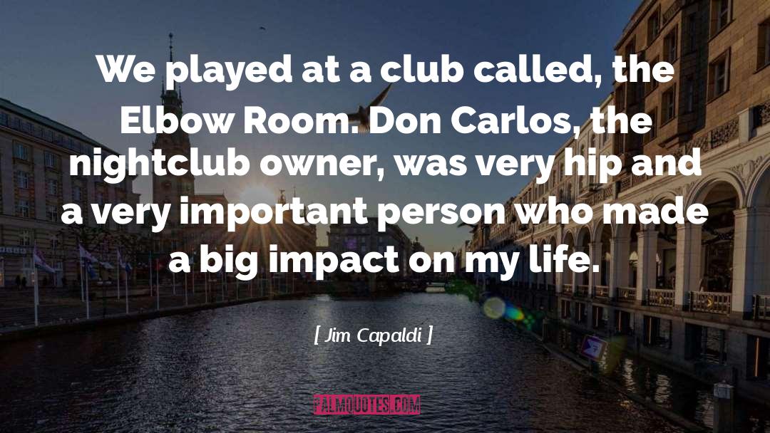 Important Person quotes by Jim Capaldi