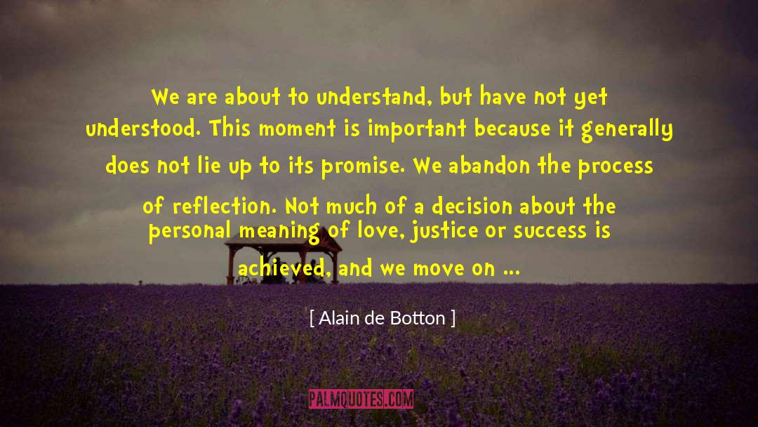 Important Questions quotes by Alain De Botton