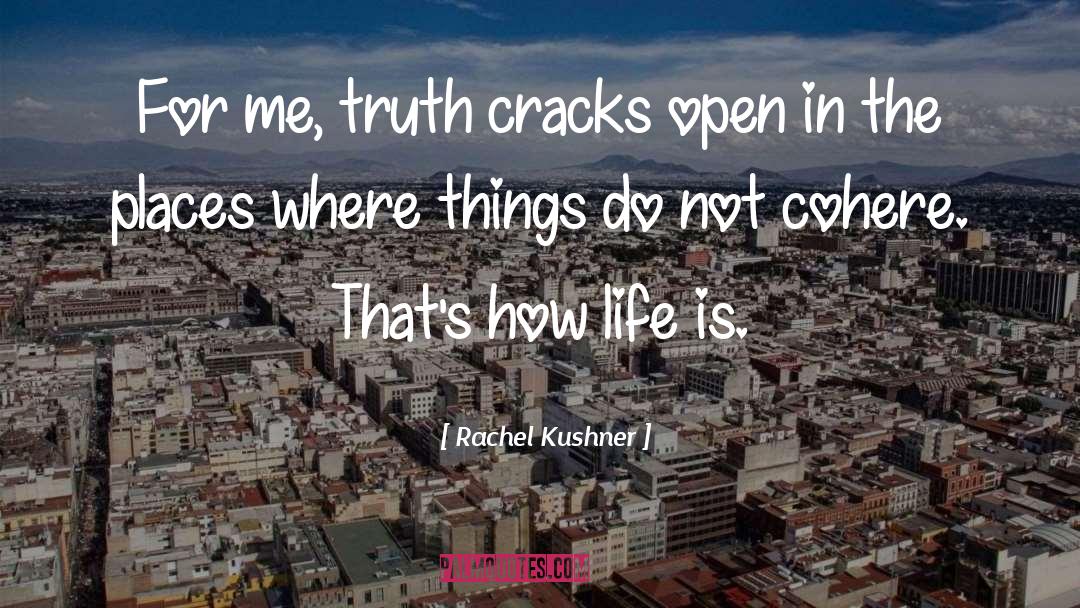 Important Things In Life quotes by Rachel Kushner