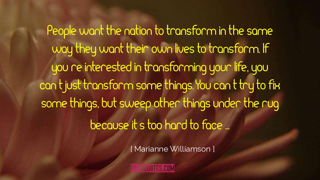 Important Things In Life quotes by Marianne Williamson