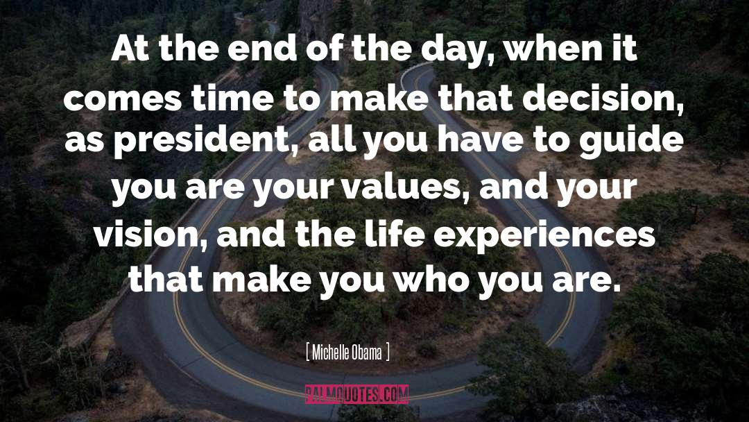 Important Values quotes by Michelle Obama