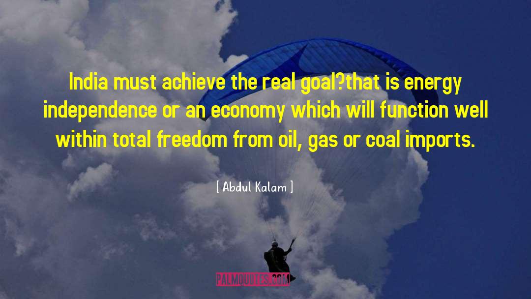 Imports quotes by Abdul Kalam